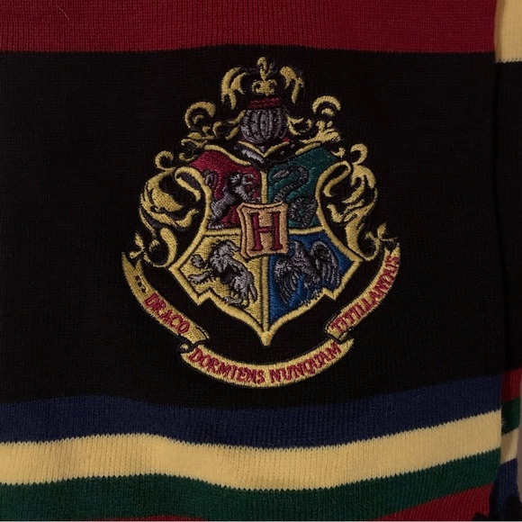 Universal Studios Wizarding World Hogwarts Houses Scarf - Picture 2 of 3